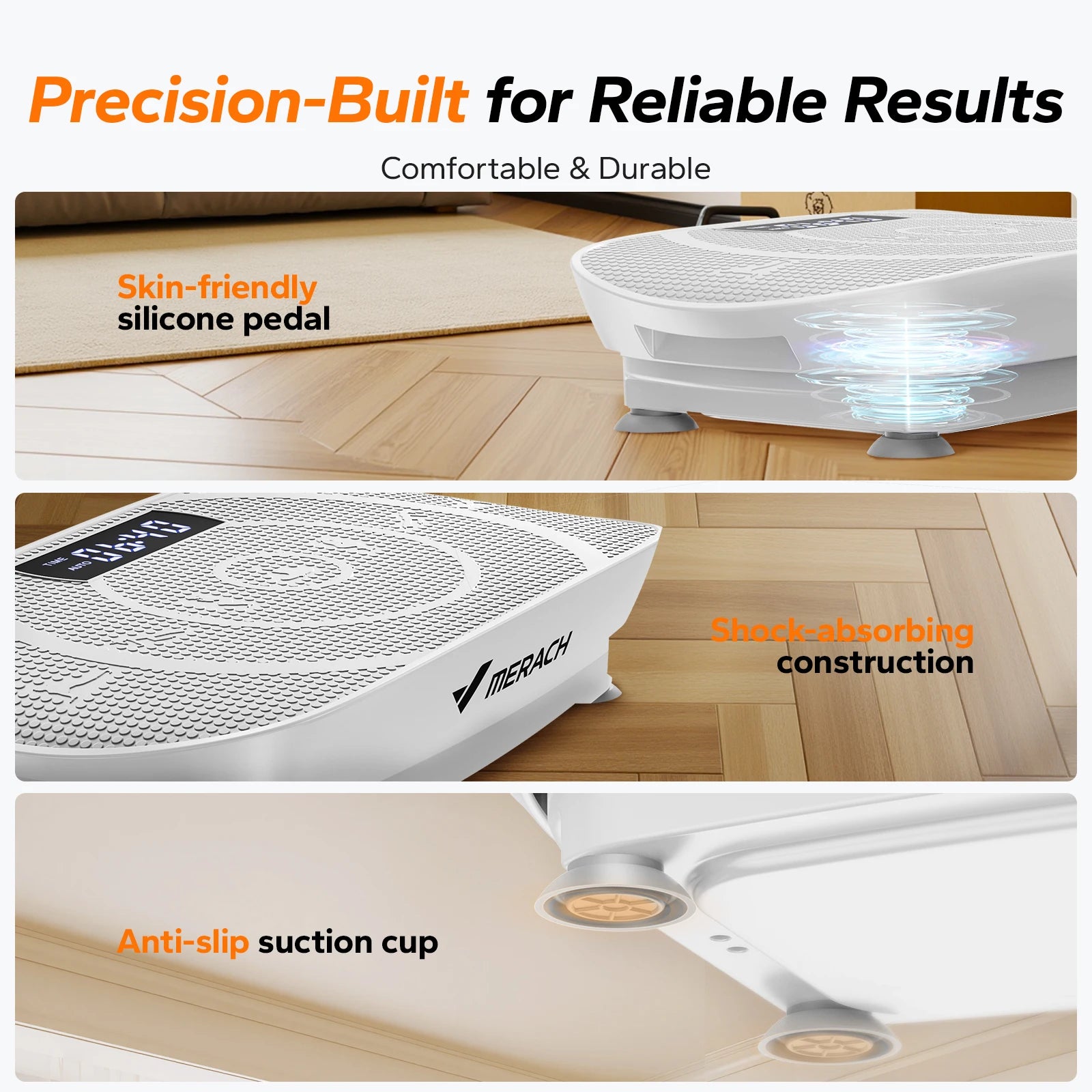 Shake Your Way to Fitness: MERACH Whole Body Vibration Plate