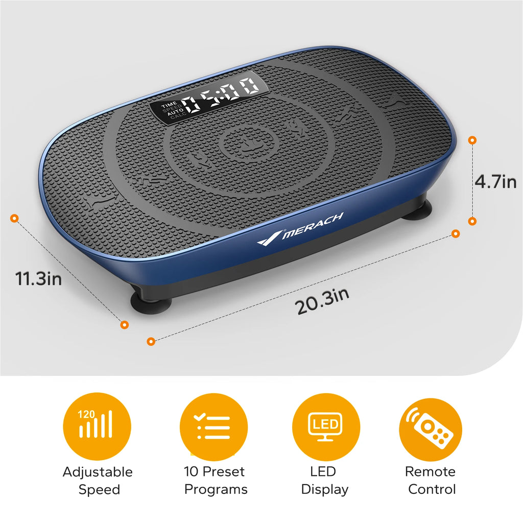 Shake Your Way to Fitness: MERACH Whole Body Vibration Plate
