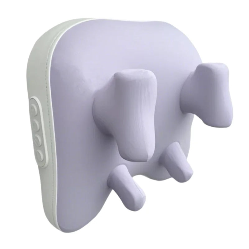 Relax Anywhere: Wireless Heated Shiatsu Massager for Neck & Back