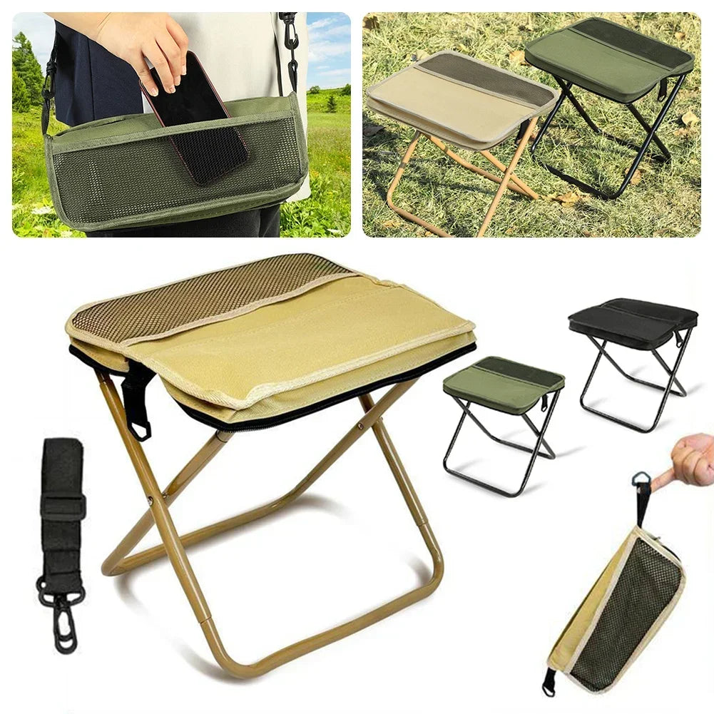 Portable Backpack Stool for Easy Outdoor Adventures and Relaxing Breaks