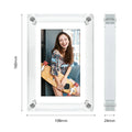 Acrylic Digital Frame for Bright, Easy Photo Moments Anywhere