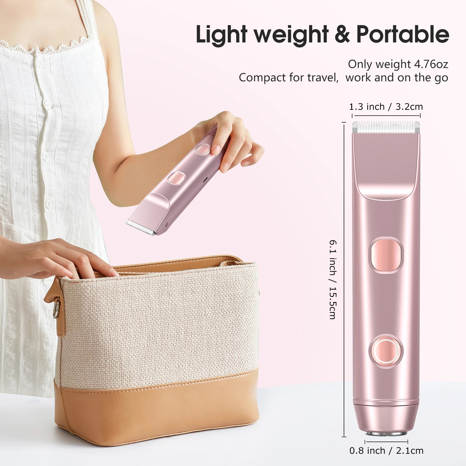 Easy 2-in-1 Women’s Shaver for Quick, Smooth Results