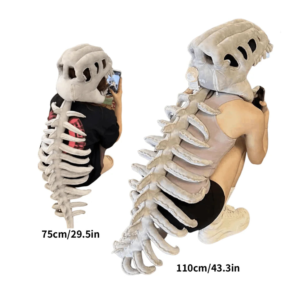 Realistic Dinosaur Skeleton Costume Set for Fun Dress-Up Play