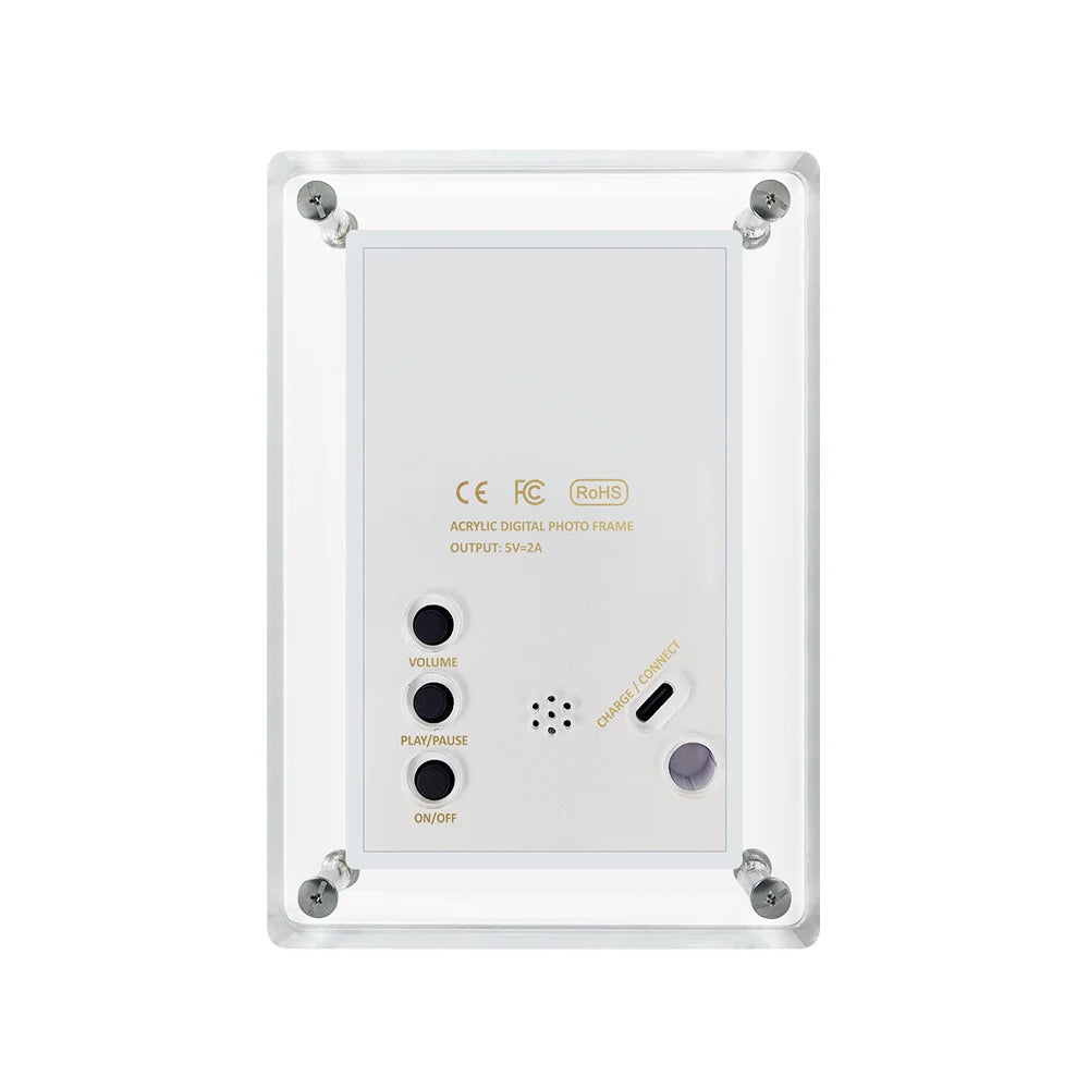 Acrylic Digital Frame for Bright, Easy Photo Moments Anywhere
